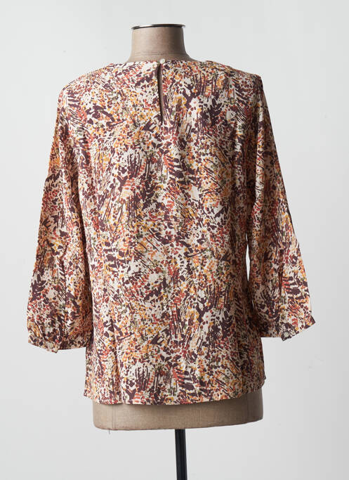 Blouse marron JULIE GUERLANDE pour femme