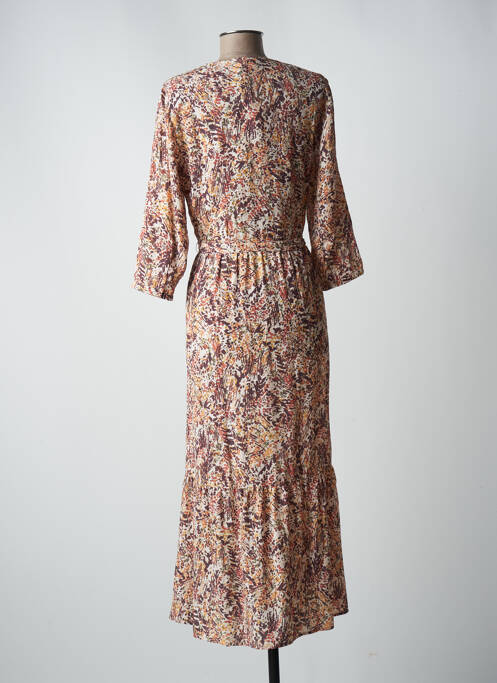 Robe longue marron JULIE GUERLANDE pour femme