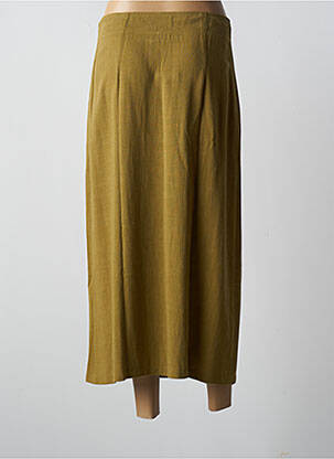 Jupe longue coupe fluide vert LO! LES FILLES femme