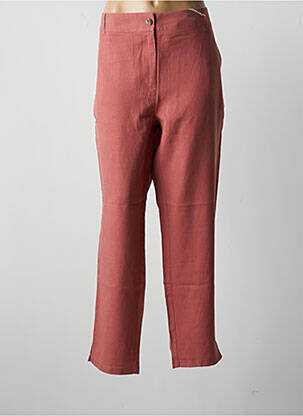 Pantalon chino rouge C'EST BEAU LA VIE pour femme