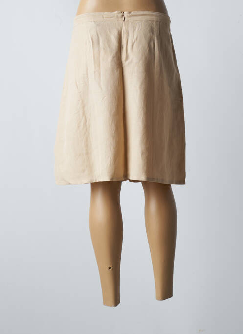 Jupe mi-longue beige THALASSA pour femme