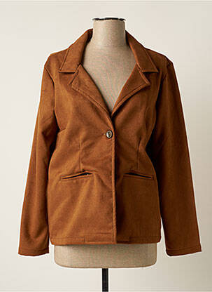 Blazer poches marron THALASSA femme