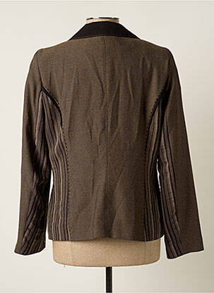 Blazer coupe cintrée marron GUY DUBOUIS femme