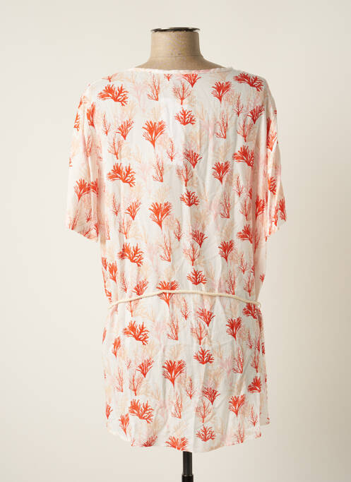 Tunique manches courtes rouge GRIFFON pour femme