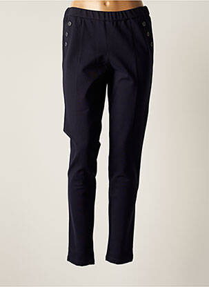 Pantalon slim taille élastique taille normale bleu THALASSA femme