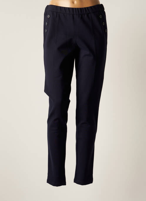 Pantalon slim taille élastique taille normale bleu THALASSA femme