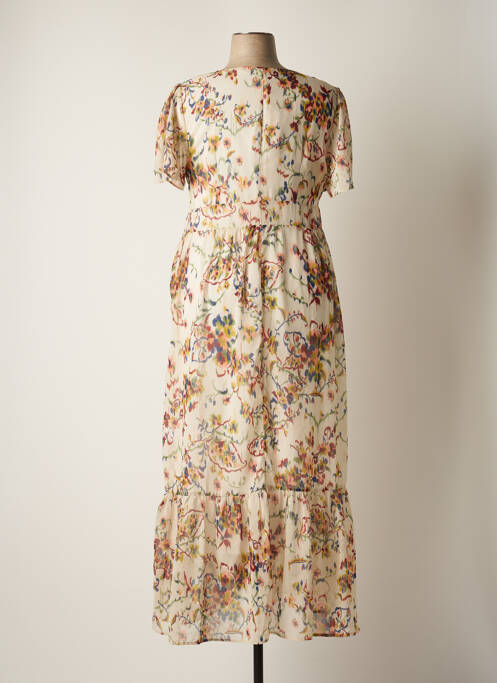 Robe longue beige 7 SEASONS pour femme