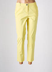 Pantalon chino jaune THALASSA pour femme seconde vue