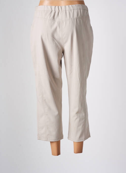 Pantacourt beige RICHY pour femme