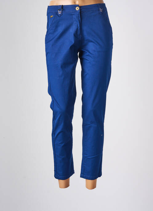 Pantalon 7/8 bleu THALASSA pour femme