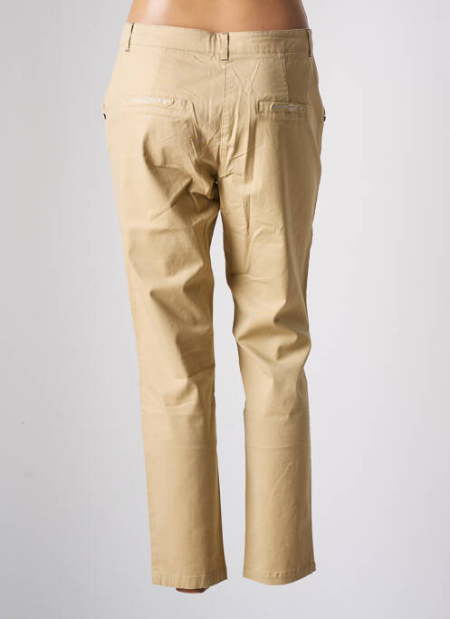 Pantalon chino beige THALASSA pour femme