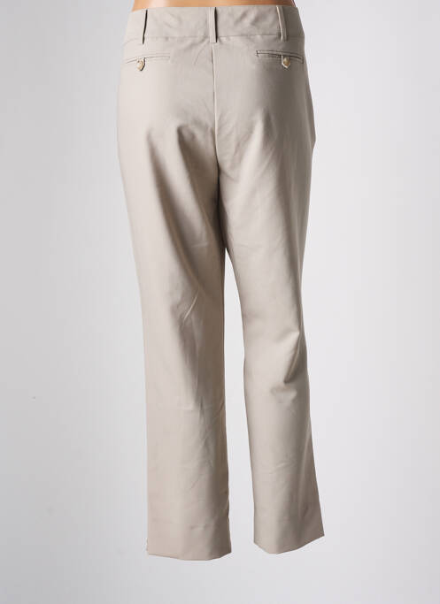 Pantalon droit gris QUATRE VINGT JOURS pour femme