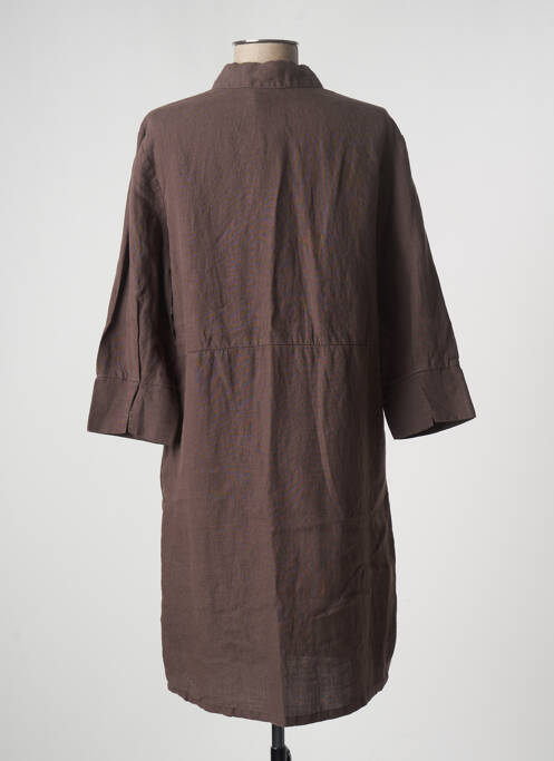 Robe courte marron CECIL pour femme