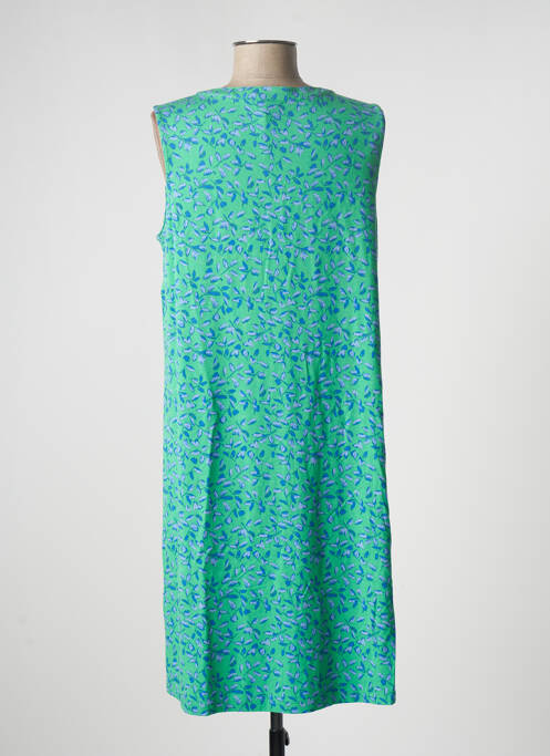 Robe mi-longue vert CECIL femme