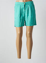 Bermuda taille élastique taille normale vert C'EST BEAU LA VIE femme