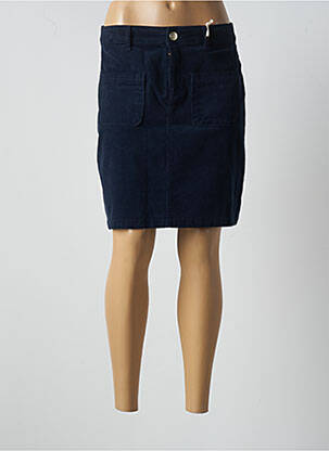 Jupe courte poches bleu LOLA ESPELETA femme
