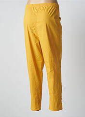 Pantalon slim jaune FRANCK ANNA pour femme seconde vue