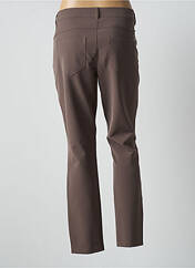 Pantalon slim marron STREET ONE pour femme seconde vue