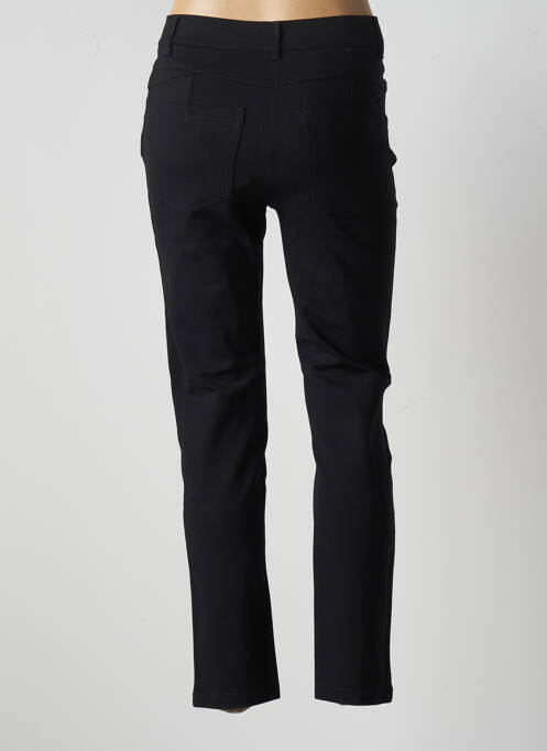 Pantalon slim stretch taille normale noir ÉTYMOLOGIE femme