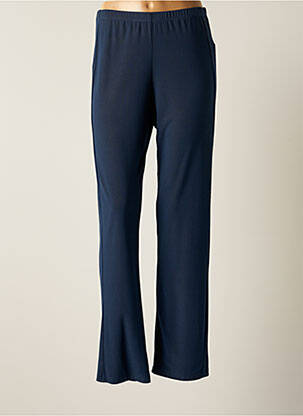 Pantalon droit bleu GREGORY PAT pour femme