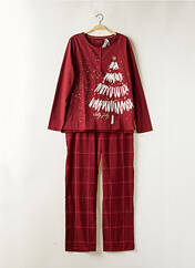 Pyjama rouge TRIUMPH pour femme seconde vue