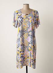 Robe mi-longue bleu MASSANA pour femme seconde vue