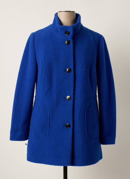 Manteau long bleu BARBARA LEBEK pour femme