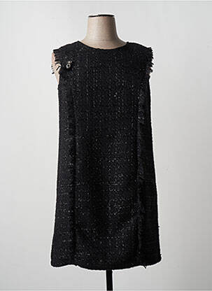 Robe mi-longue sans manche sans manche noir LIU JO femme