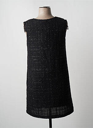 Robe mi-longue sans manche sans manche noir LIU JO femme