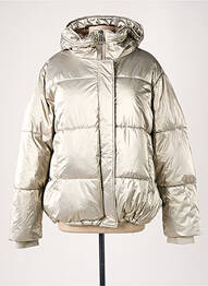 Doudoune poches a capuche gris RINO & PELLE femme