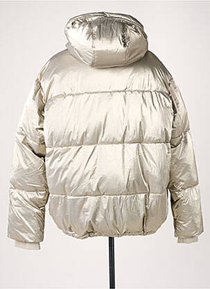 Doudoune poches a capuche gris RINO & PELLE femme