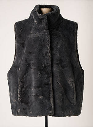 Veste casual coupe droite gris RINO & PELLE femme
