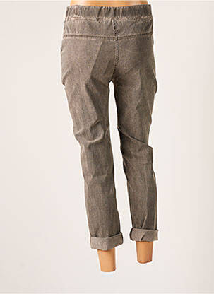 Jegging délavé taille haute gris CREAM femme