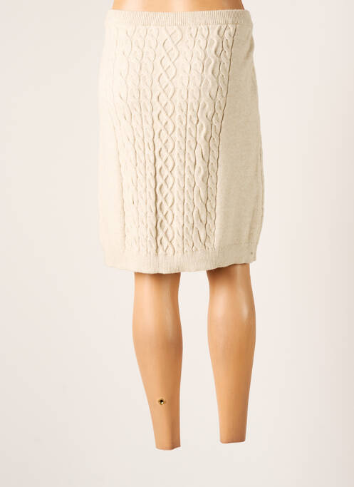 Jupe mi-longue beige CREAM pour femme