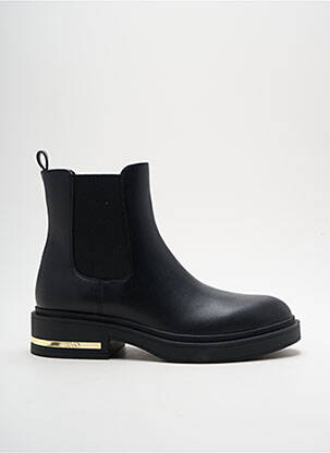 Bottines/boots matière lisse talon plat jusqu'à 3cm noir LIU JO femme