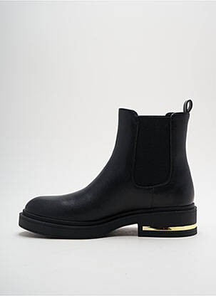 Bottines/boots matière lisse talon plat jusqu'à 3cm noir LIU JO femme