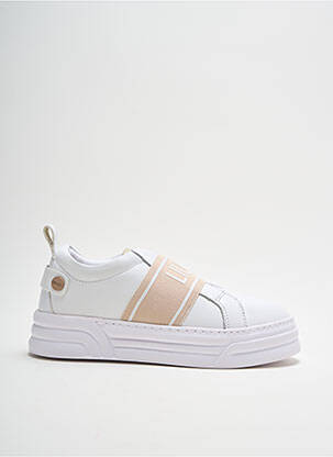 Baskets fermeture elastique talon de 4 à 6cm blanc LIU JO femme