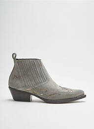 Bottines/boots bout pointu talon de 4 à 6cm gris LIU JO femme