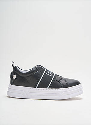 Baskets fermeture elastique talon de 4 à 6cm noir LIU JO femme