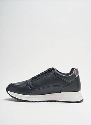 Baskets semelle amovible talon de 4 à 6cm noir LIU JO femme
