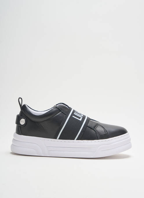 Baskets fermeture elastique talon de 4 à 6cm noir LIU JO femme