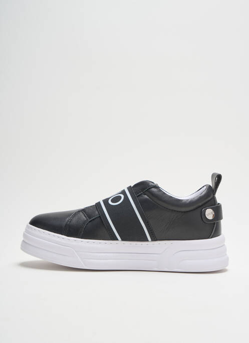 Baskets fermeture elastique talon de 4 à 6cm noir LIU JO femme