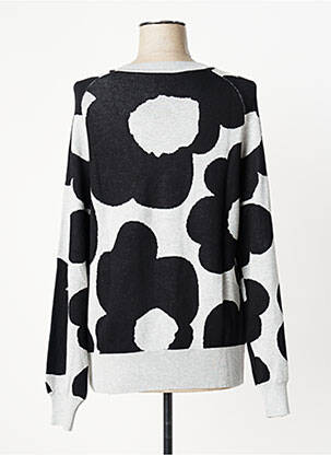 Pull stretch manches longues noir WNT COLLECTION femme