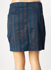 Jupe courte bleu YUKA pour femme seconde vue