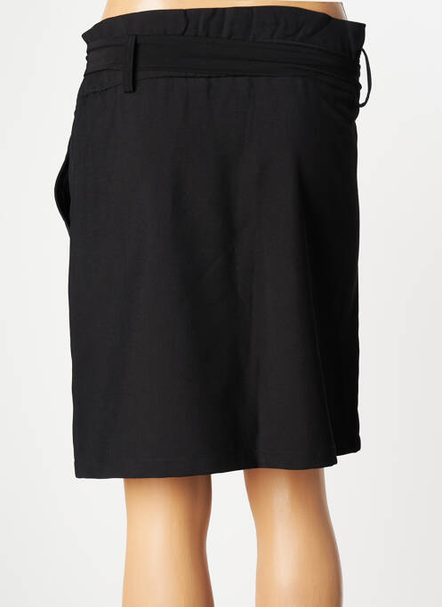 Jupe mi-longue noir FREEMAN T.PORTER pour femme