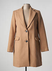 Manteau long marron MARIELY pour femme seconde vue