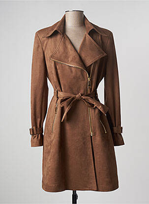Trench marron MARIELY pour femme