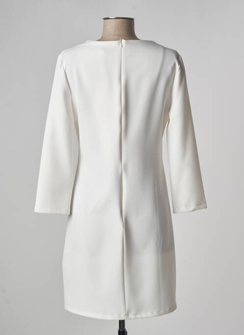 Robe mi-longue blanc RINASCIMENTO pour femme