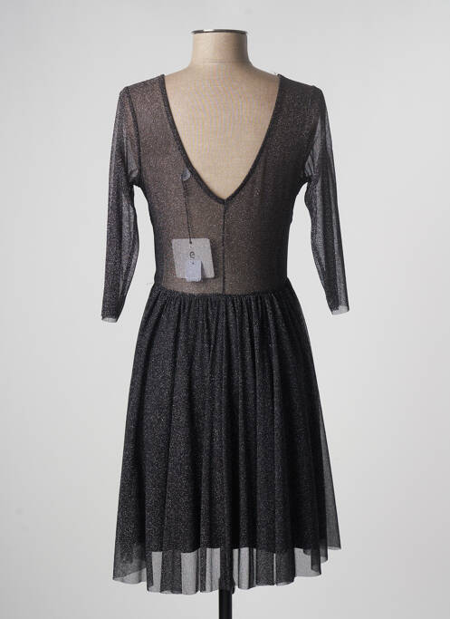 Robe mi-longue noir EGO pour femme