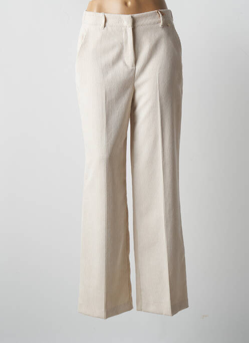 Pantalon large beige RINASCIMENTO pour femme